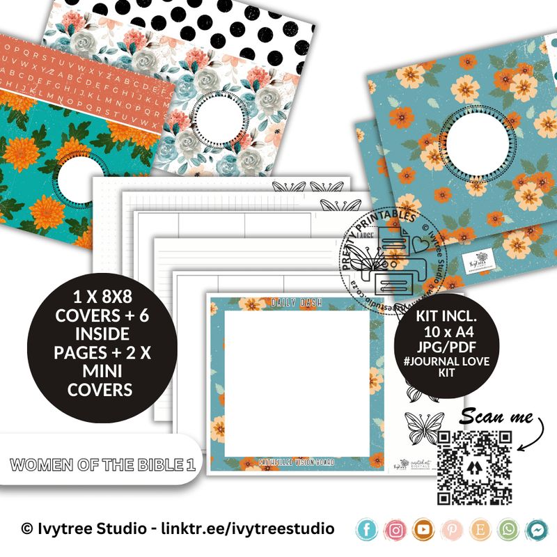 Journal Love Kit - Women of the Bible Collection