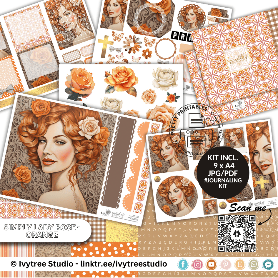 Simply Lady Rose (Orange) - Women of the Bible Collection
