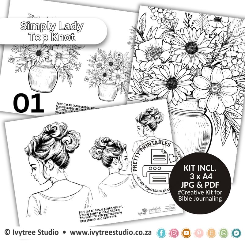 Simply Lady Top Knot - Exceeding Expectations Collection