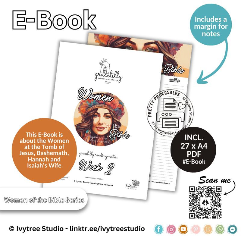 Women of the Bible Study Series - E-Book - Week 2 Study Notes -  Women of the Bible Collection