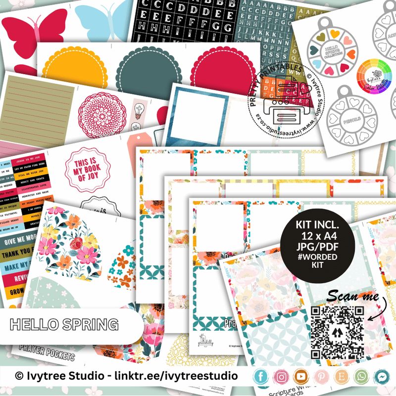 Worded Kit - Hello Spring Collection