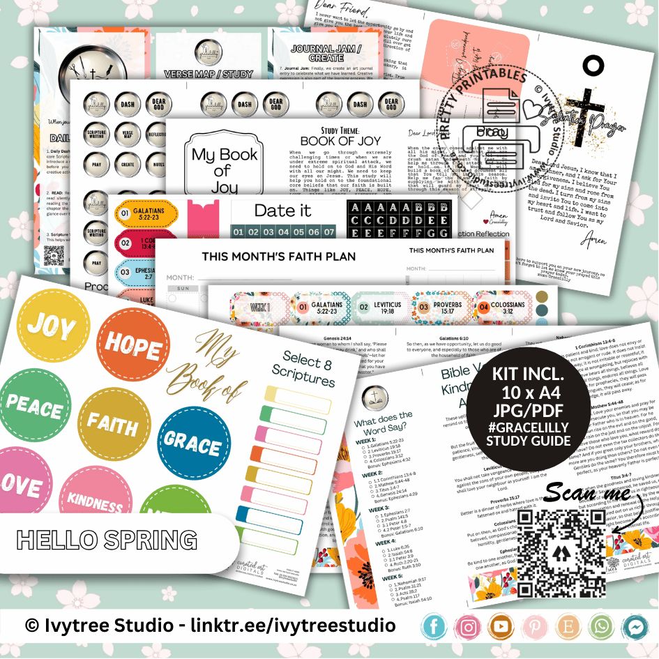 Book of Joy - Gracelilly Study Guide - Hello Spring Collection
