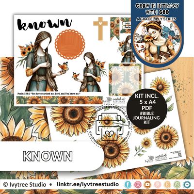 Known Journaling Kit - Yada Collection - January - Incl. English+Afrikaans