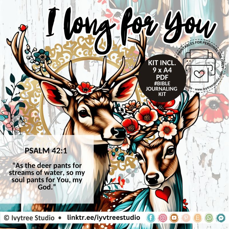 I long for You Journaling Kit - Yada Collection