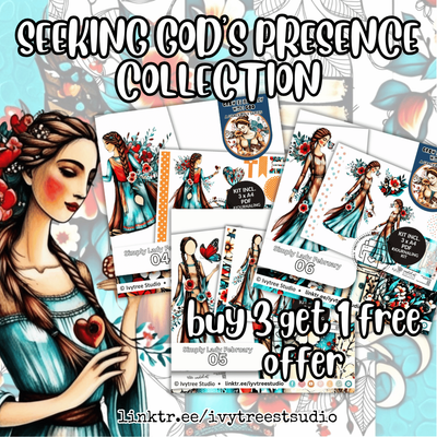 SIMPLY LADY February No 4-6 - Journaling Kit - Yada Collection