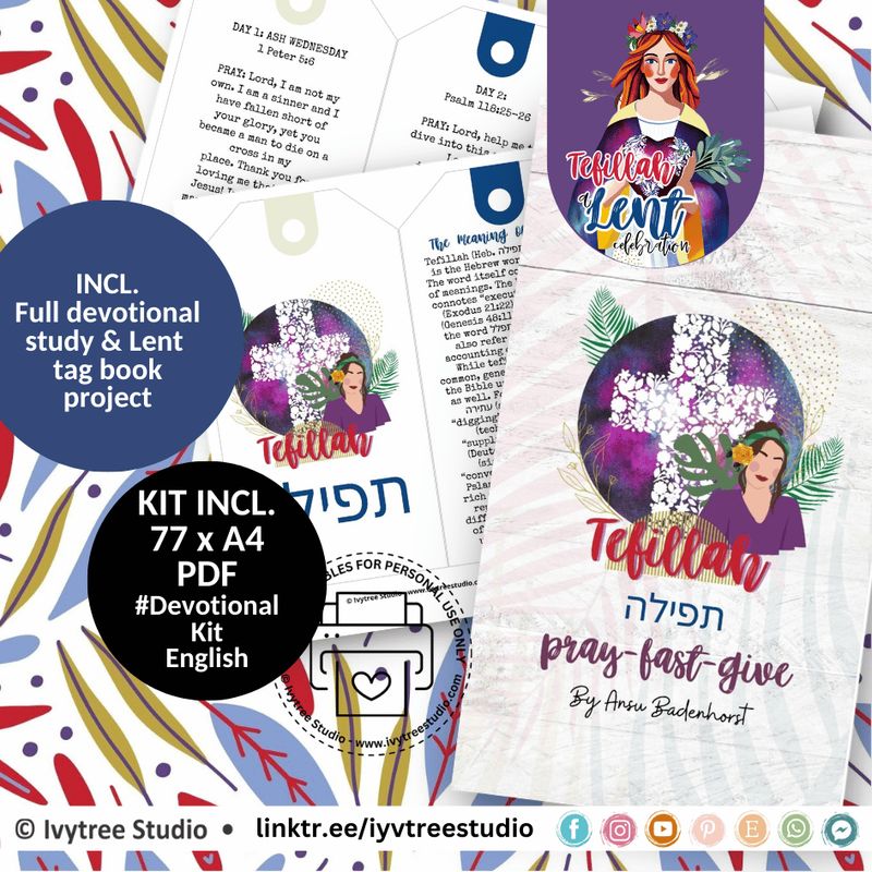 Tefillah - A Lent Devotional KIT - Tefillah Collection - English