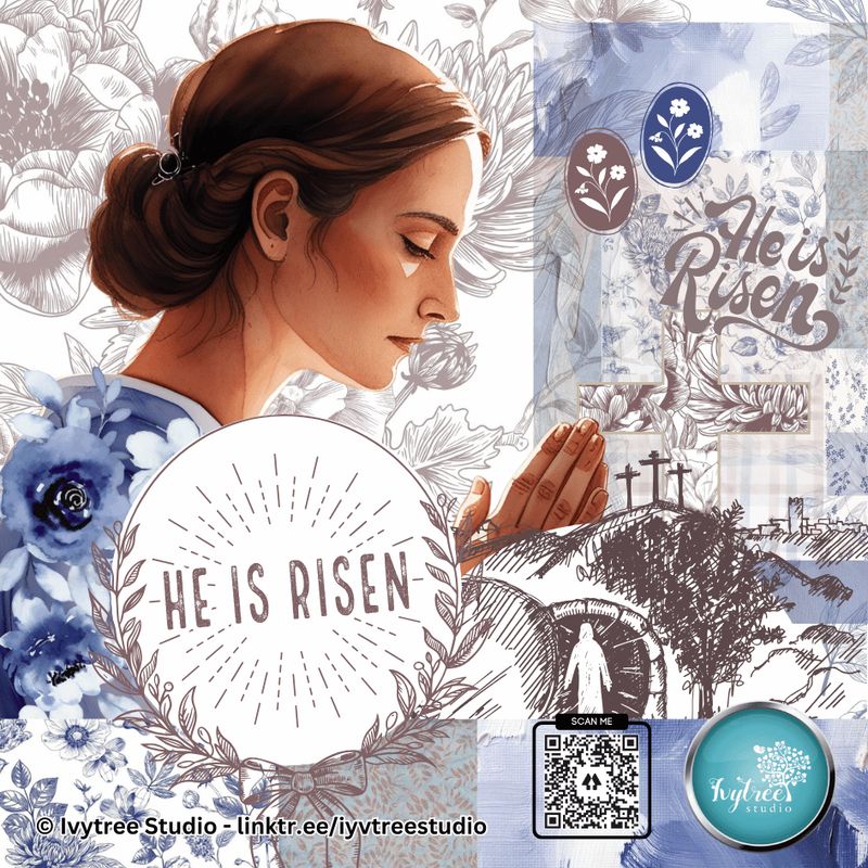 He is Risen Journaling Bundle - Incl. English + Afrikaans version