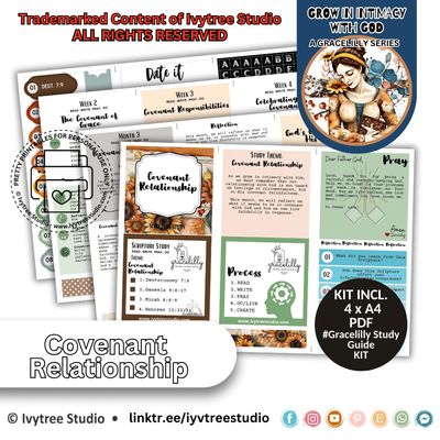 Gracelilly Bible Study Guide – Covenant Relationship – Yada Series by Ivytree Studio