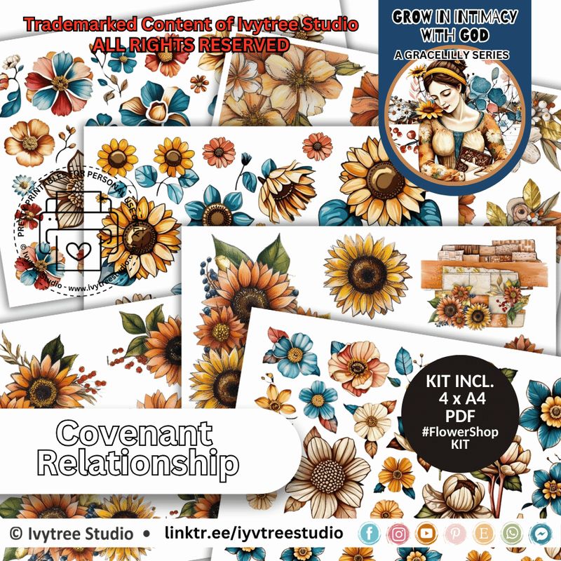 Flowershop Kit – Covenant Relationship – Yada Series by Ivytree Studio