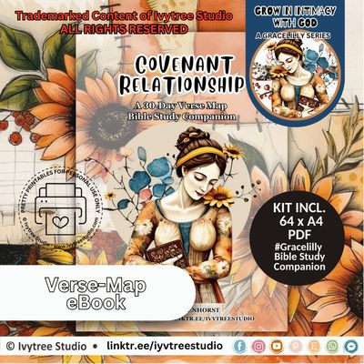 Gracelilly Verse Map Bible Study Companion eBook – Covenant Relationship – Yada Series by Ivytree Studio
