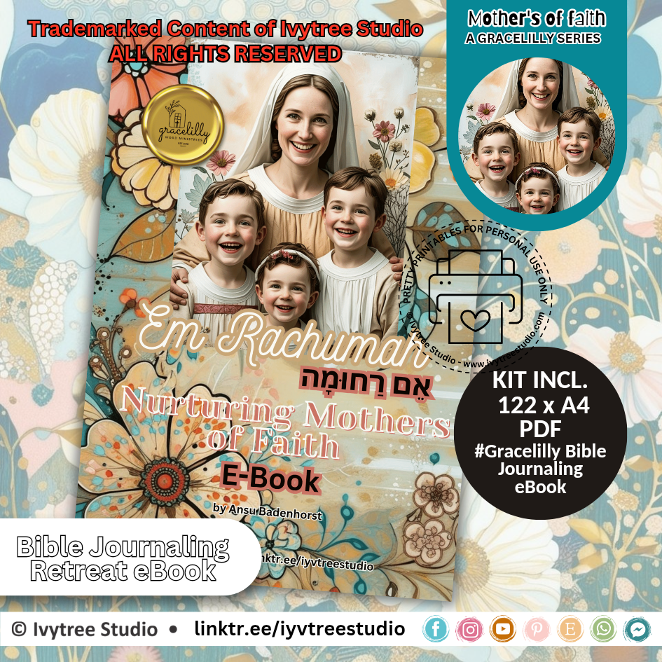 Devotional eBook - English Version – Mothers of Faith – Em Rachumah Collection by Ivytree Studio