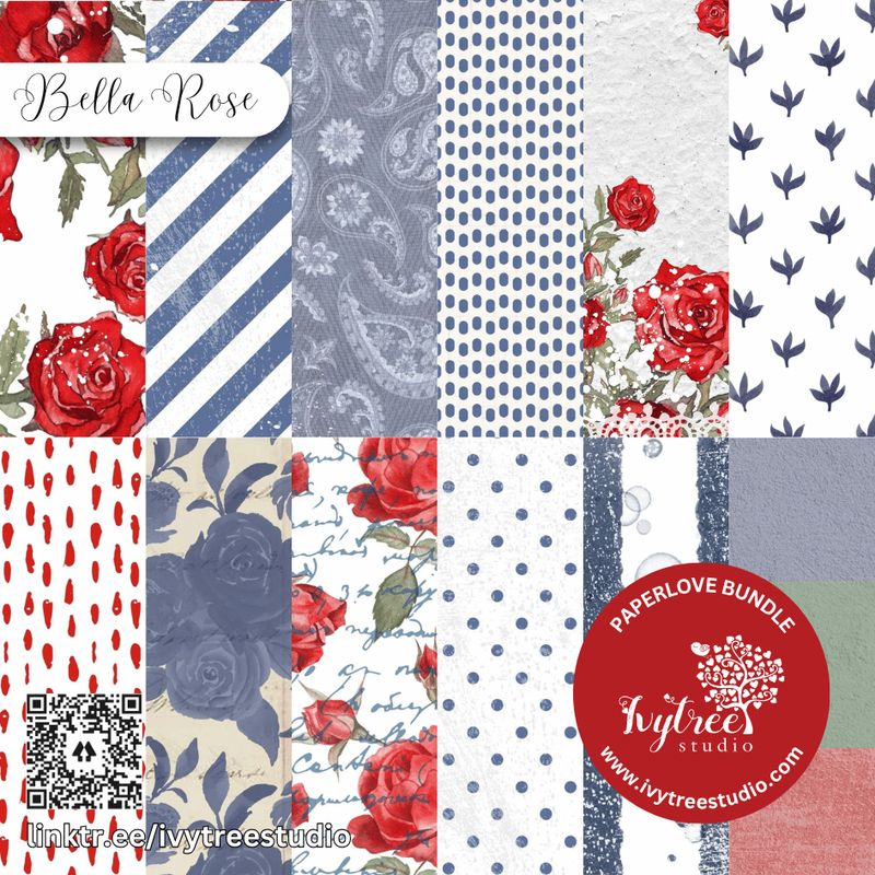 Bella Rose Paperlove - Shefa Collection - Curated Art Digitals