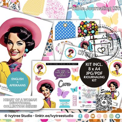 Simply Lady Cora Kit| Bible Journaling | Ivytree Studio