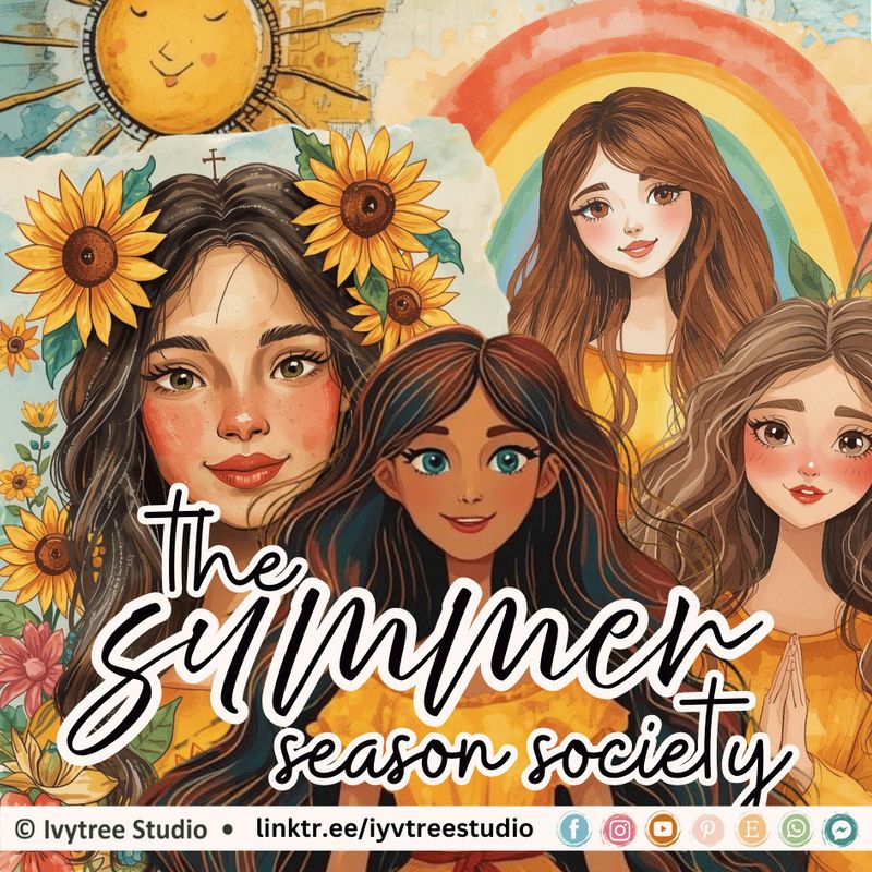 The Summer Season Society Kit Bundle | Bible Journaling | Ivytree Studio