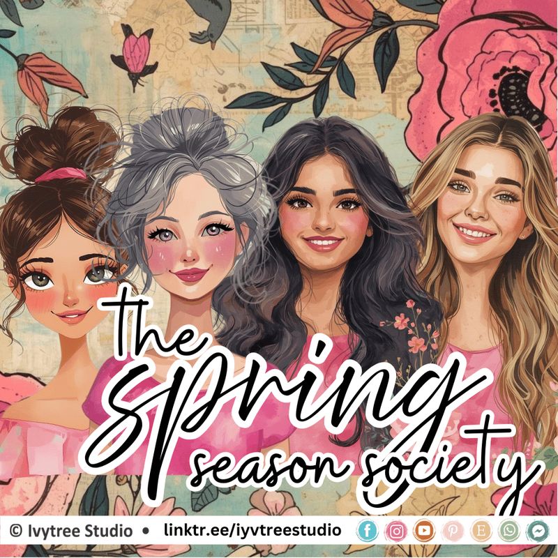 The Spring Season Society Kits Bundle | Bible Journaling | Ivytree Studio
