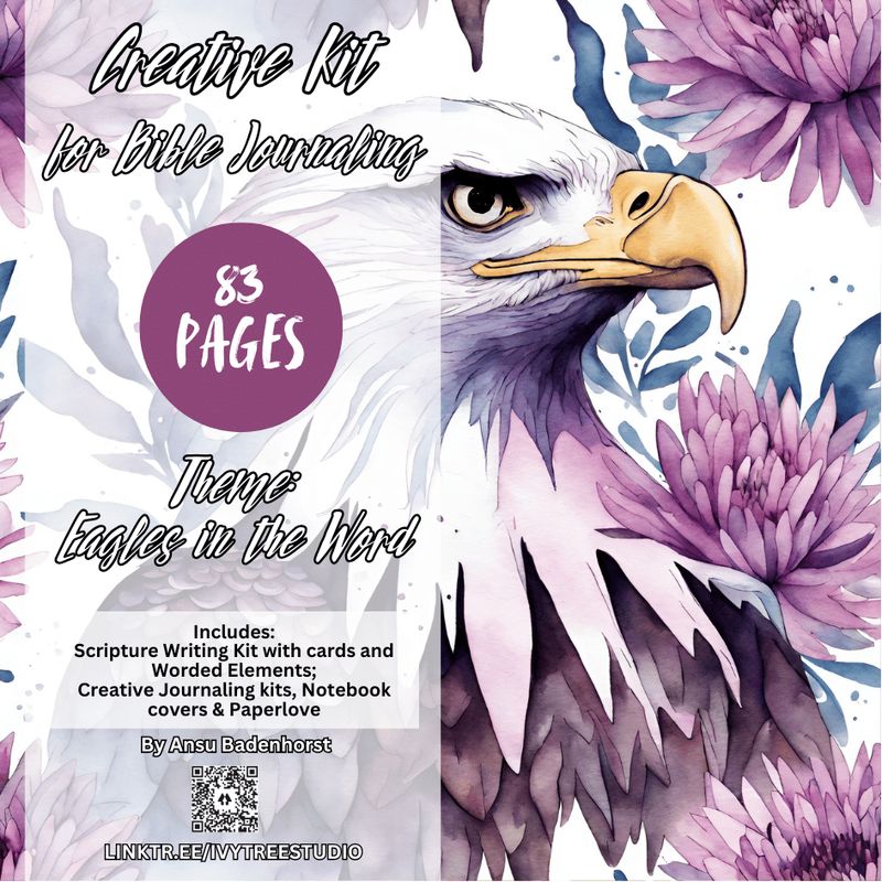Eagles in the Word | Bible Journaling Printable Bundle | Ivytree Studio