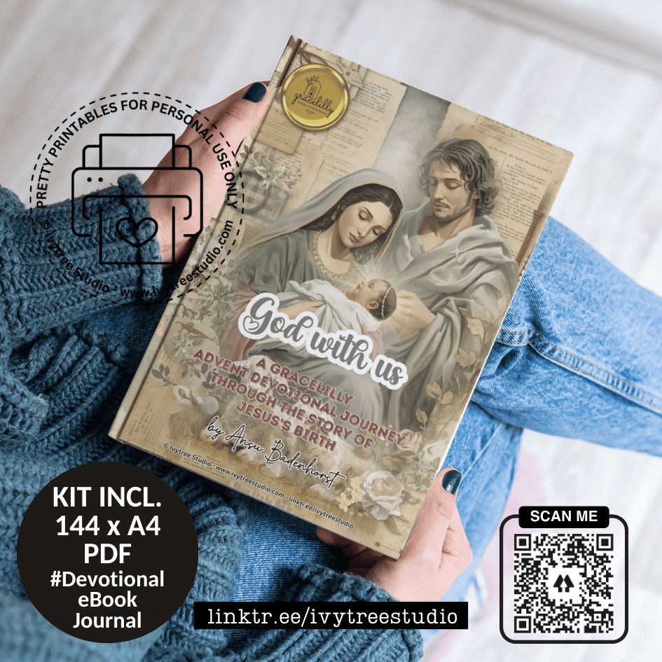 God with us Devotional Journal eBook | Bible Journaling | Ivytree Studio