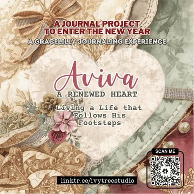 Aviva Renewed Heart Collection Bundle | Bible Journaling | Ivytree Studio