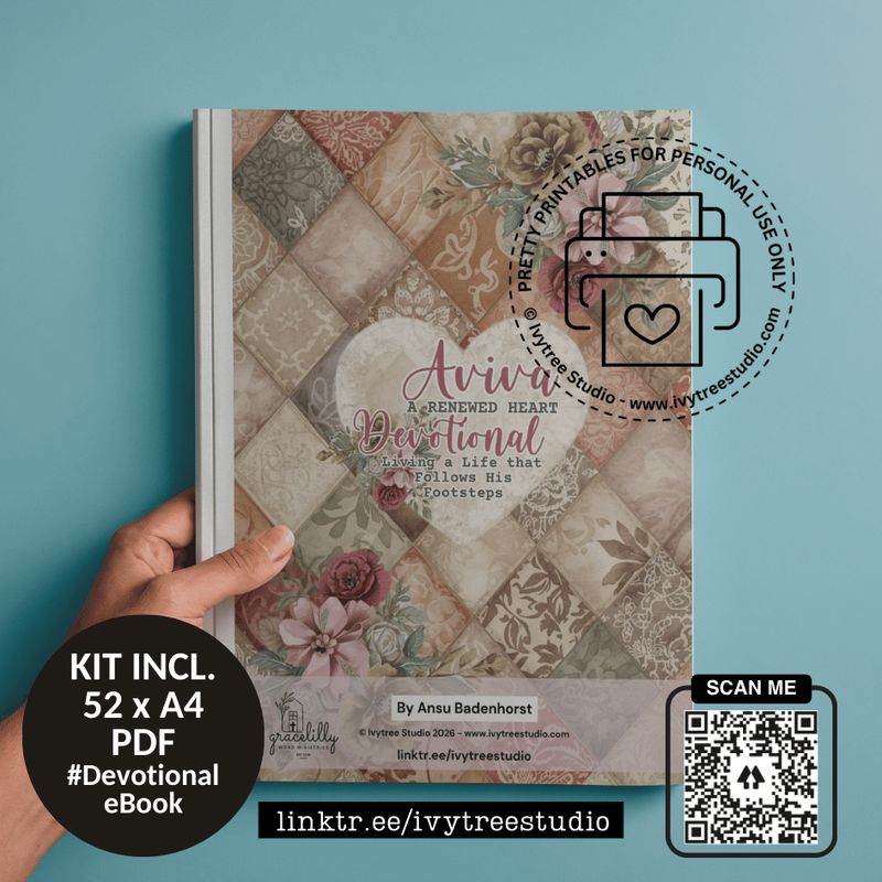 Aviva 31-Day Devotional eBook | Aviva Collection | Bible Journaling | Ivytree studio