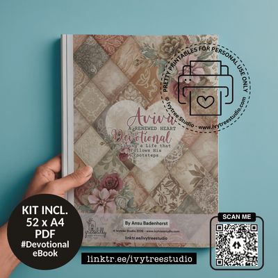 Aviva 31-Day Devotional eBook | Aviva Collection | Bible Journaling | Ivytree studio