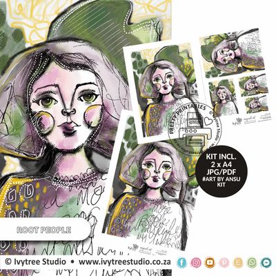 Root People - Art Kit - Dreams and Hopes Collection Root People - Art Kit - Dreams and Hopes Collection