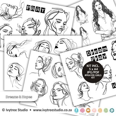 Dreams and Hopes Prayer Girls - Dreams and Hopes Collection