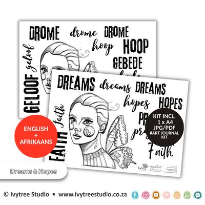 Dreams and Hopes Art Kit - Dreams and Hopes Collection Dreams and Hopes Art Kit - Dreams and Hopes Collection