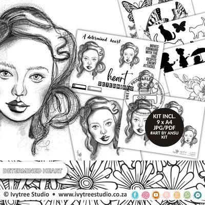 Determined Heart - Journaling Kit - Dreams and Hopes Collection