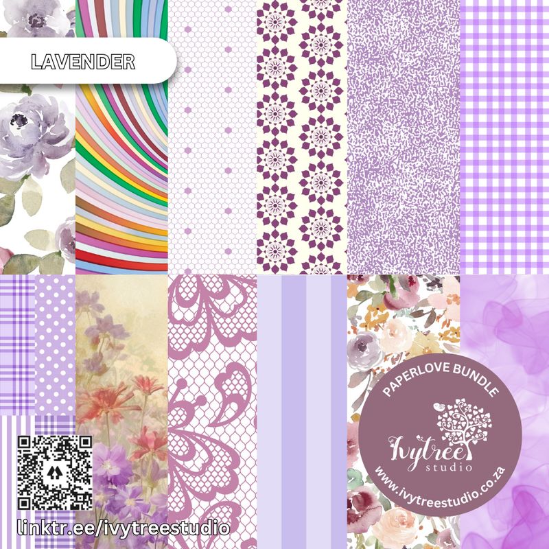 Lavender Paperlove Kit- Expectant Heart Collection