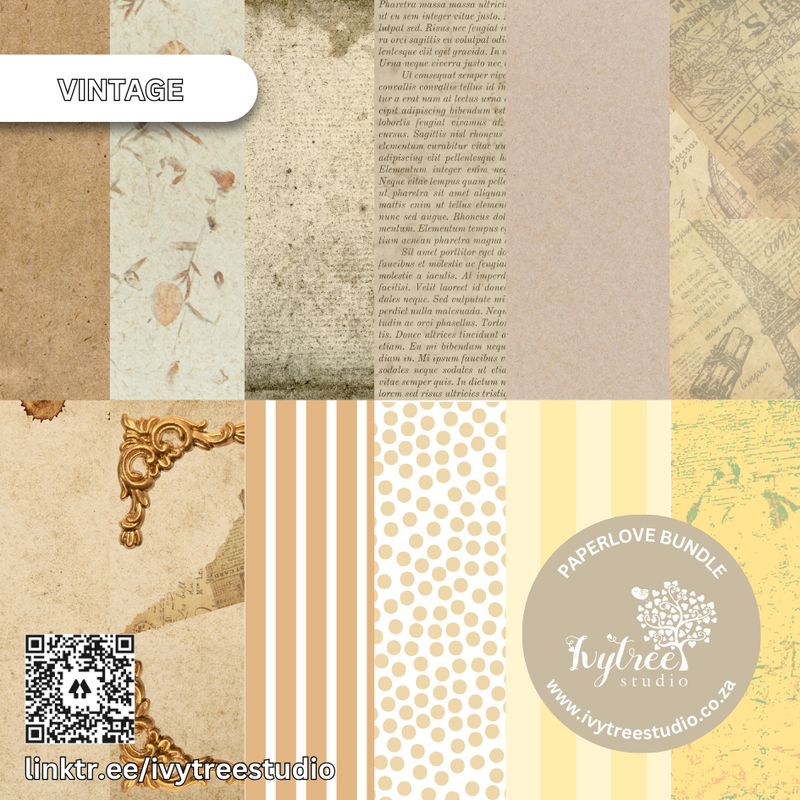 Vintage Paperlove Kit - Expectant Heart Collection