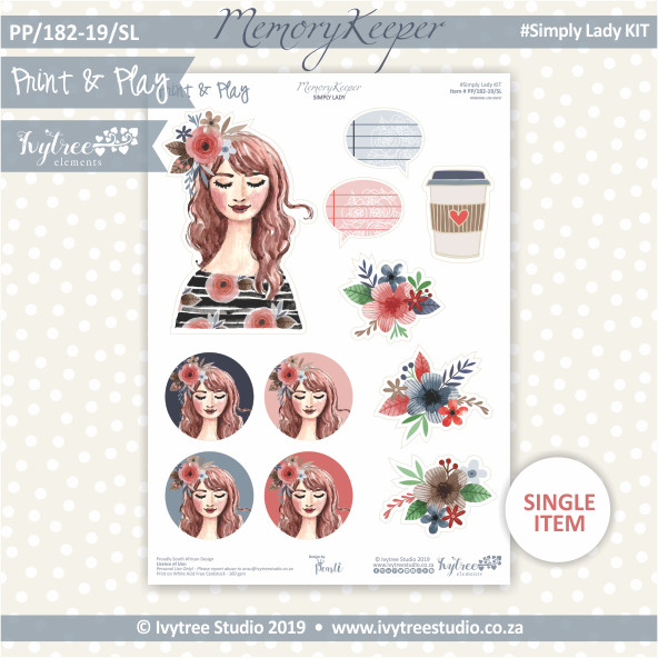 Memory Keeper Simply Lady Kit