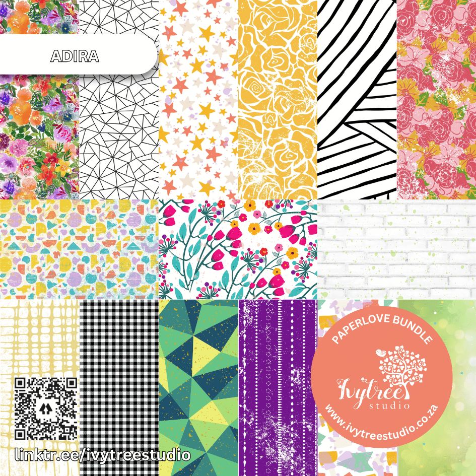 Paperlove Kit - Adira Collection - Curated Art Digitals - LillyBDesign Paperlove Kit - Adira Collection - Curated Art Digitals - LillyBDesign