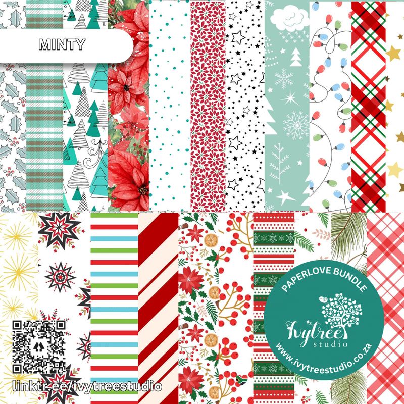 Paperlove - Minty Christmas Collection - Document the Good Stuff Daily