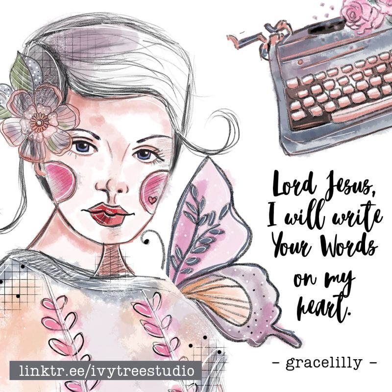 Words on my wings Art Kit - LillyB Design
