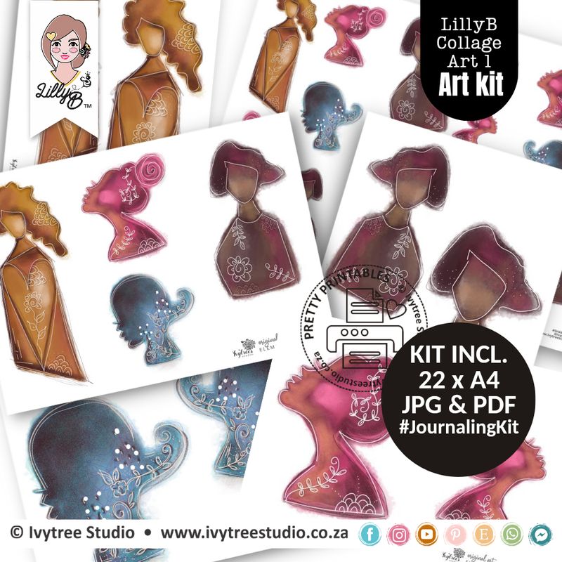 LillyB Collage Art 1