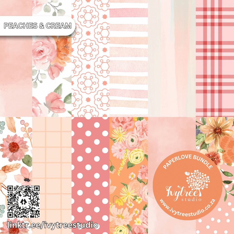 Peaches and Cream Paperlove Kit - Expectant Heart Collection Peaches and Cream Paperlove Kit - Expectant Heart Collection
