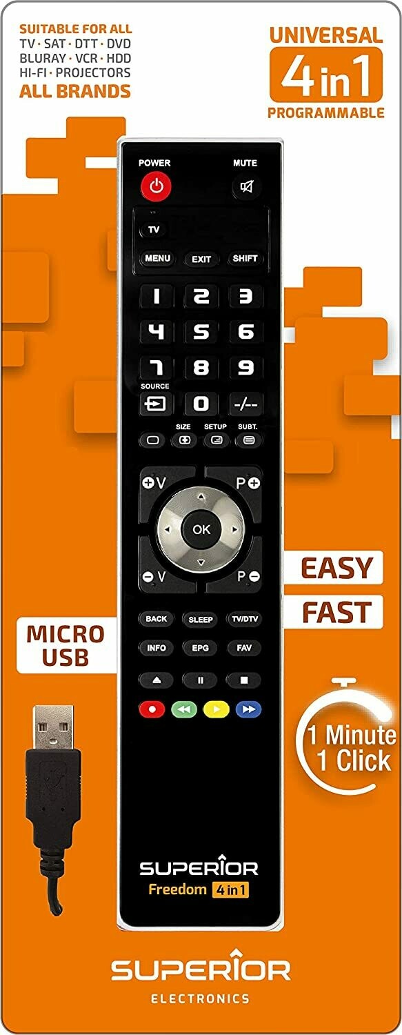 TELECOMANDO SUPERIOR 4 IN 1