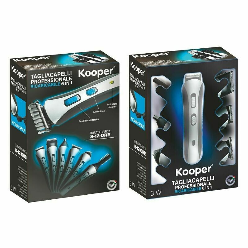 TAGLIACAPELLI/RASOIO KOOPER 3 IN 1