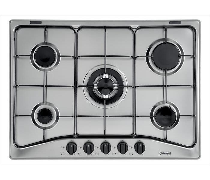 PIANO 70CM DE LONGHI 4F+TCR INOX