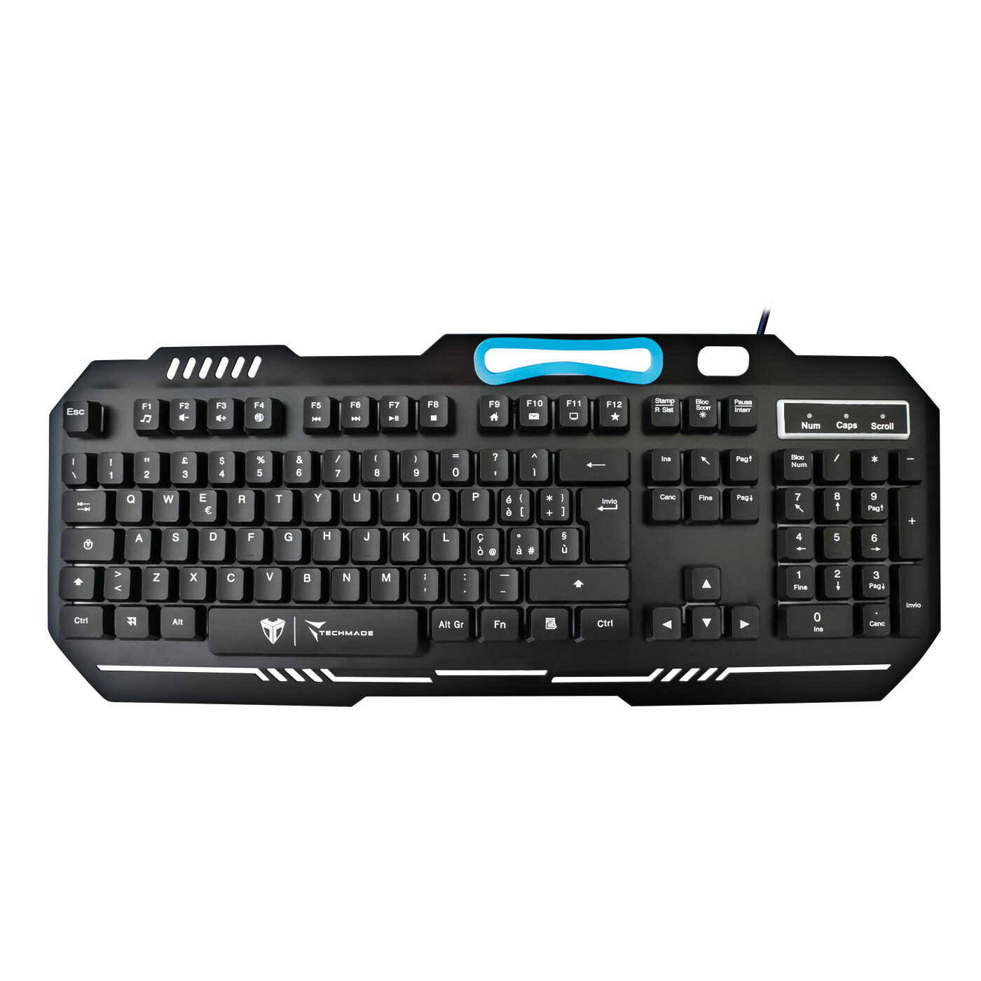 TECHMADE TASTIERA METAL GAMING