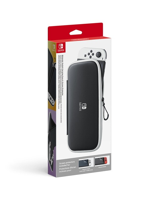 CUSTODIA + PELLICOLA NINTENDO SWITCH OLED