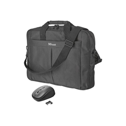 TRUST BORSA 15/16 NERA CON MOUSE