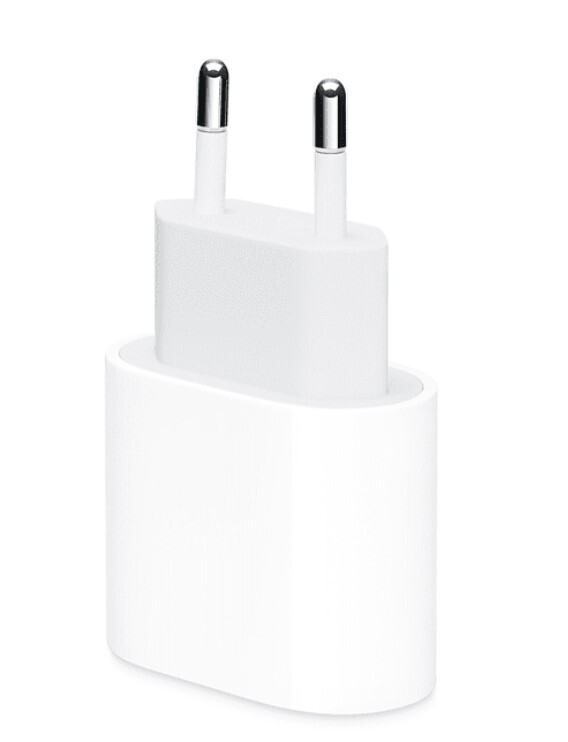 CARICATORE DA MURO APPLE ALIMENTATORE USB-C 20W