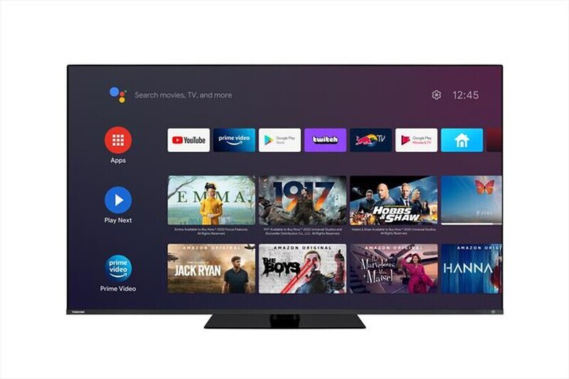 TOSHIBA - Smart TV LED UHD 4K 65&quot; 65QA7D63DA-Nero