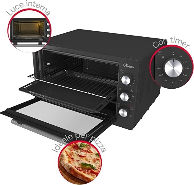 ARDES | AROVEN371 Forno Elettrico Ventilato 37 Litri