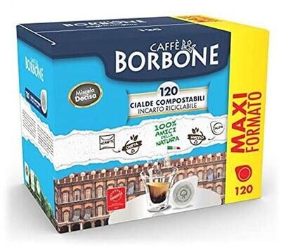 Caffe Borbone Confezione 120 Cialde 44 Mm Miscela Decisa