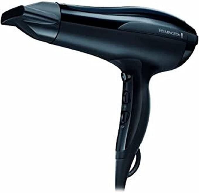Remington Asciugacapelli, Phon con griglia Ionica in ceramica, Antistatico, 3 velocità/temperature, 2200W, Colpo d&#39;aria fredda, D5210