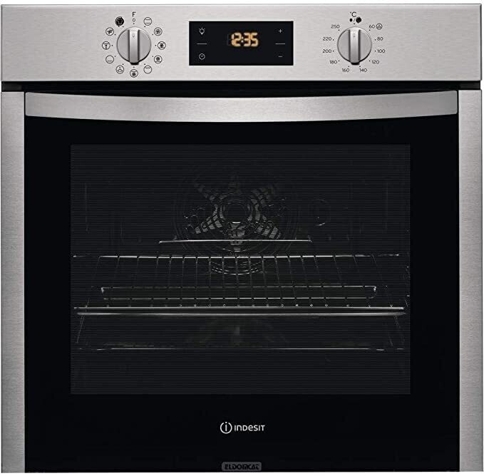 Indesit IFW 5844 IX Forno elettrico 71 L Acciaio inossidabile Claase A+