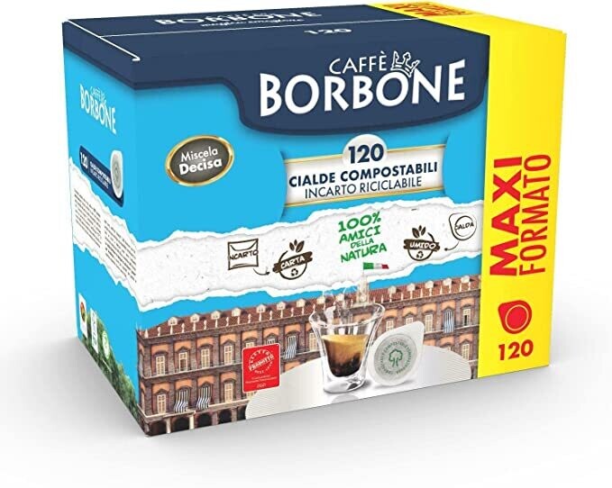 Caffe Borbone Confezione 120 Cialde ESE 44 mm Miscela DECISA