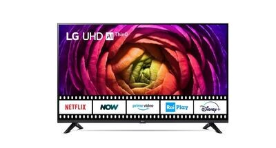 TV UHD | Serie UR73 43'' | 4K, α5 Gen6, HDR10, 20W, 3 HDMI, Game Optimizer, Wi-Fi 5, Smart TV WebOS 23